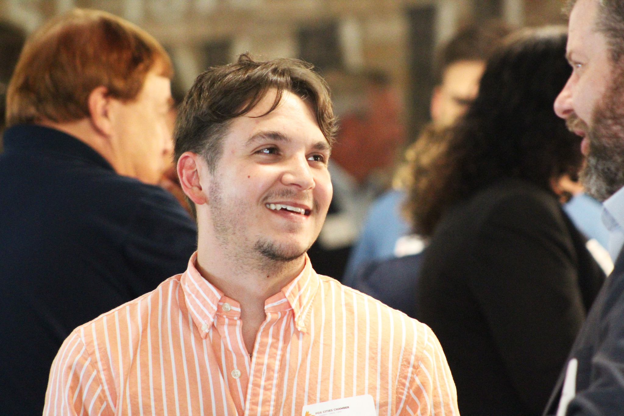 Kass Samuel Bahr at Miron event Fox Cities Chamber of Commerce